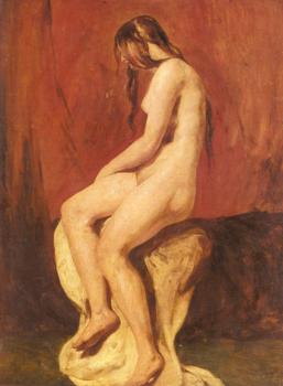 William Etty : Study Of A Female Nude